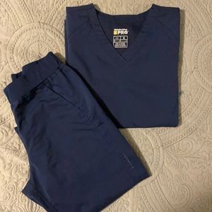 WonderWink Pro Scrub Set (color: navy)